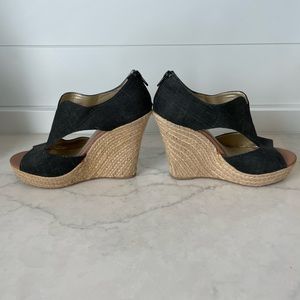 Seychelles Black Espadrille Size 8.5